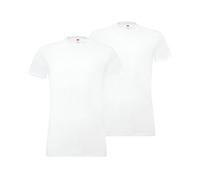 Levi's T-shirt Round Neck 2-Pack White size M