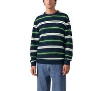 Levi's Herren Lightweight Hm Sweater Pullover, Anthem Stripe V3 DRE, XL