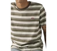 Levi's Herren Ss Original Hm Tee T-Shirt, Jen Stripe Maitake B, XL
