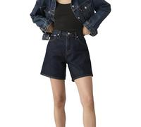 Levi´s ® Baggy High Waist Denim Shorts Blue 27 Woman