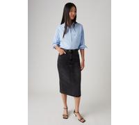 Levi's Women's High Rise Back Slit Skirt, Wandering Spirit CLE, 26W