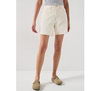 Levi´s ® Baggy High Waist Denim Shorts White 27 Woman