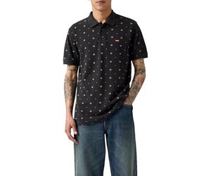 Levi's Hm Polo Ebba Geo Jet Black Print P, Ebba Geo Jet Black, S