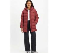 Levi's Hooded Longline Winter Jacket Wine