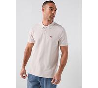 Levi's Housemark Logo Polo Shirt, Beige, Size L, Men Beige