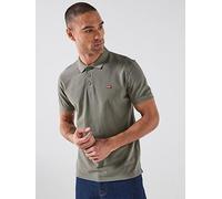 Levi's Housemark Logo Polo Shirt, Green, Size L, Men Green