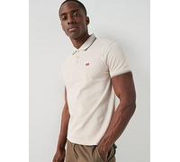 Levi's Housemark Tipped Polo, Off White, Size 2Xl, Men Off White