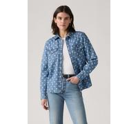 Levi's Iconic Western Denim Shirt In Print size S | Button-Down Shirts Outlet | Women | Blue