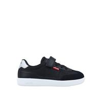 Levi's Jackson SR Kids Trainers Black/Silver 0096 1 UK Child