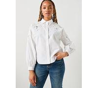 Levi's Janie Shirt, White, Size S, Women White