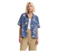 Levi's Joyce SS Resort Shirt Blues, Delilah Floral Coast, XS