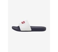 Levi's June Batwing Patch Flip Flops Navy Blue White Red - 39