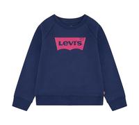 Levi's Kids Batwing Crewneck Sweatshirt Girls, Blue, 8 Years