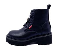 Levi's Kids Billie Combat Boot, Black, 1 UK