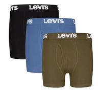 Levi's Kids Boy LHB Levis 3PK Boxer Brief 9L0311 Underwear, Black, S