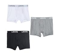 Levi's Kids Boy LHB Levis 3PK Boxer Brief 9L0311 Underwear, White, S