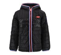 Levi's Kids Color Block Mid wt Puffer Boys, Black, 8 Years