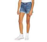 Levi's Kids Girlfriend Shorty Short Girls, Blue, 14 Years