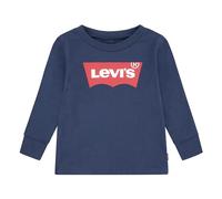 Cotton Long-Sleeved T-Shirt, 6 Months-2 Years Navy Blue