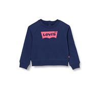 Levi'S Kids Lvg Key Item Logo Crew Baby Girls 3 Months Medieval Blue