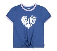 Levi'S Kids Lvg Levis Heart Tee Girl'S 10 Years True Navy