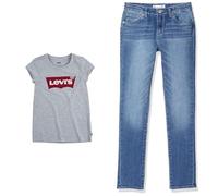 Levi's Kids LVG S/S Batwing Tee and 711 Skinny Jean
