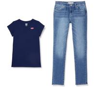 Levi's Kids LVG S/S Batwing Tee and 711 Skinny Jean