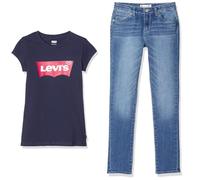 Levi's Kids LVG S/S Batwing Tee and 711 Skinny Jean