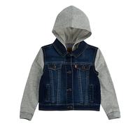 Dual Fabric Jacket with Hood by Levi's® denim blue