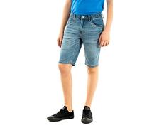 Levi's Kids Slim Fit lt wt Eco Shorts Boys, Blue, 12 Years
