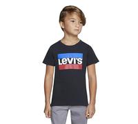 Levi's Kids Sportswear Logo Tee Boys, Black, 4 Years