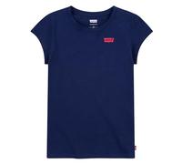 Levi's Kids ss Batwing Tee Girls, Blue, 8 Years
