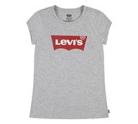 Levi's Kids ss Batwing Tee Girls, Grey, 8 Years