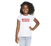 Levi's Kids ss Batwing Tee Girls, White, 3 Years
