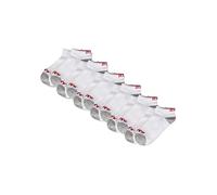 Levi's Kids Unisex Kid's LHN Box TAB Low Cut 6PK BL0267 Hosiery, White, 11