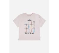 Levi's Kids Wear Levi's Girls Boots Oversized T-Shirt in Pink - Pink - 3 Yrs