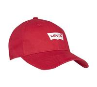 Levi's LAN Core Batwing Curve Brimcap Beanie Hat, Chili Pepper, OSFC
