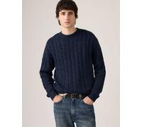 Levi's Laurel Cable Knit Crew Neck Jumper Navy