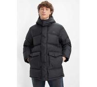 Levi's Laurel Mid Length Puffer Jacket Jet Black