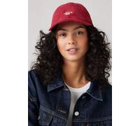 Levi's Women's Lazy Girl Logo Cap, Medium RED, UN