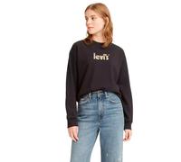 Levi's Levi Strauss & Co Black Womens Sweatshirt Cotton - Size X-Large