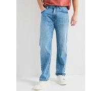 Levi's Levis 555 Relaxed Straight Fit Lightweight Linen+ Jeans, Blue, Size 30, Inside Leg Regular, Men Blue