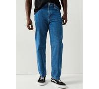 Levi's Levis 568 Loose Straight Fit Lightweight Linen+ Denim Jeans, Stonewash, Size 30, Inside Leg Regular, Men Tonewash