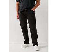 Levi's Levi's501 Big & Tall Original Straight Fit Jeans: Listless, Black, Size 44, Inside Leg Regular, Men Black