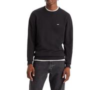 Levi's for man. A7207-0001 Housemark black jumper (M), Casual, Cotton, Long sleeve