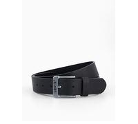 Levi's Lm Legacy Leather Belt, Black, Size 100, Men Black