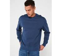 Levi's Men's Authentic Crewneck Sweatshirt Sargasso Sea Garment Dye F Sargasso Sea Blue XXL