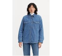 Levi's Lola Denim Shacket In Blue size M | Denim Jackets Outlet | Women | Blue M