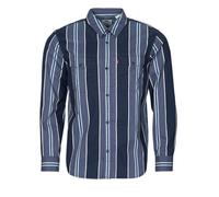 Levis Long sleeved Shirt RELAXED FIT WESTERN in Marine EU L