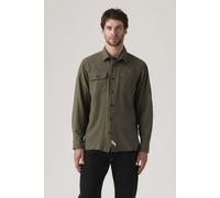 Levi's Ls Auburn Worker Danny Herringbone size M | Formal Shirts Outlet | Men | Brown M